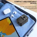 Universal Travel Adapter with Dual USB