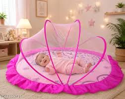 Portable Foldable Infant Baby Bed with Mosquito Net