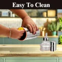 Leakproof Stainless Steel Kitchen Oil Dispenser Bottle (1L)