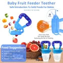 Silicone Baby Fruit Nibbler & Fresh Food Teething Feeder