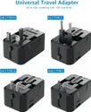 Universal Travel Adapter with Dual USB