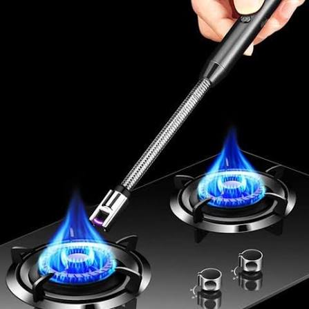 Metal USB Rechargeable Electric Arc Lighter with Flexible Neck