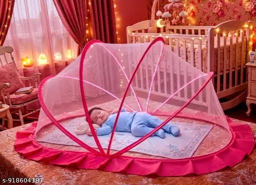 Portable Foldable Infant Baby Bed with Mosquito Net