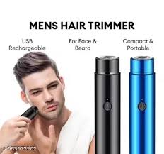 Mini Rechargeable Electric Hair Trimmer for Men
