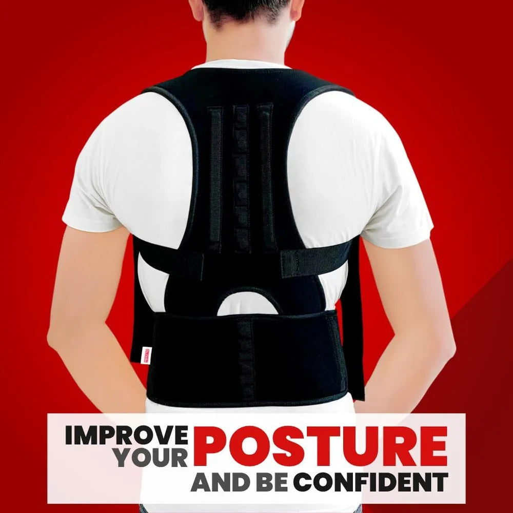 Adjustable Posture Corrector Belt & Back Support Brace