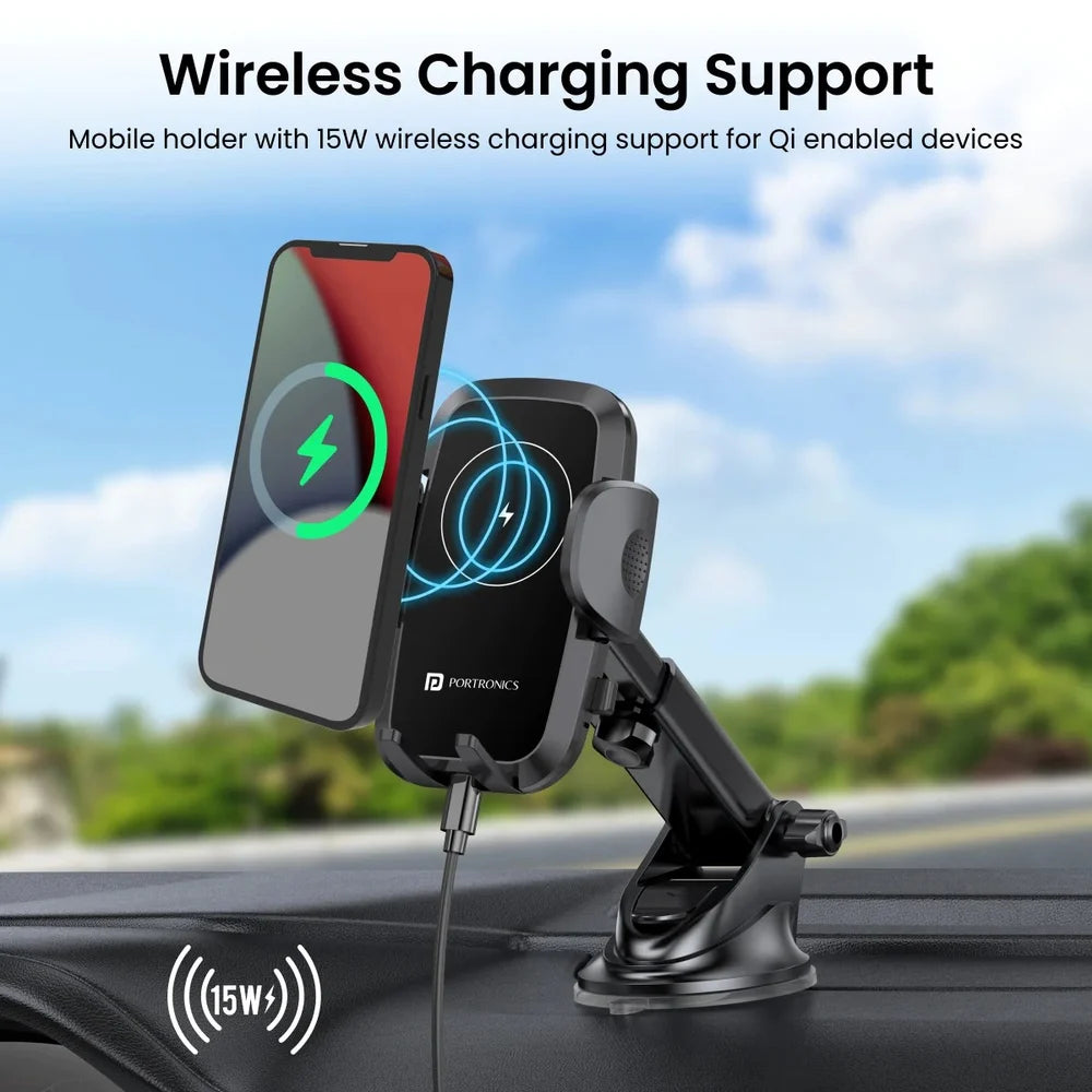 Magnetic Wireless Car Phone Charger