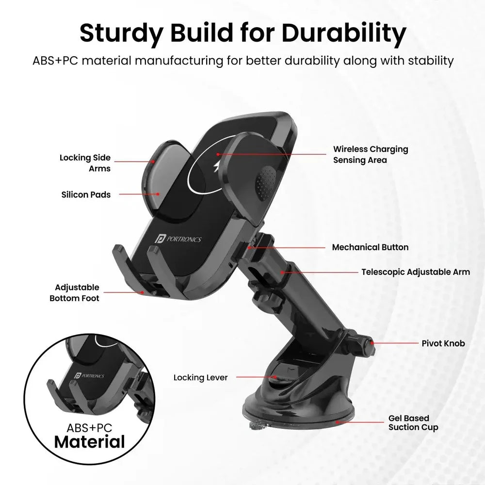 Magnetic Wireless Car Phone Charger