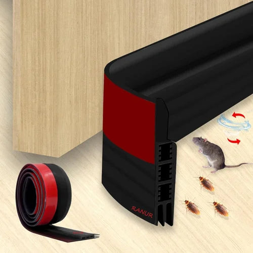 Silicone Door Bottom Seal Strip & Dust Draft Stopper