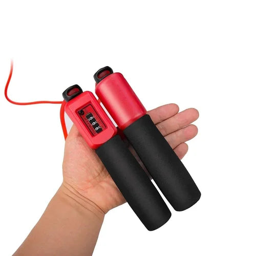 Adjustable Fitness Skipping Jump Rope with Digital Counter