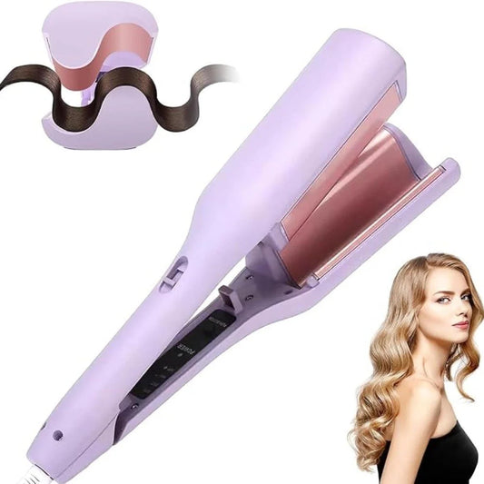 Automatic Rotating Ceramic Hair Curler & Styling Wand